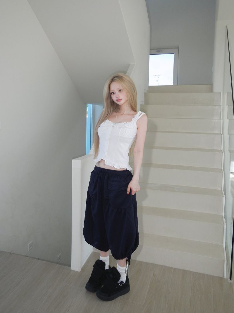 humming lace top(3 color) 