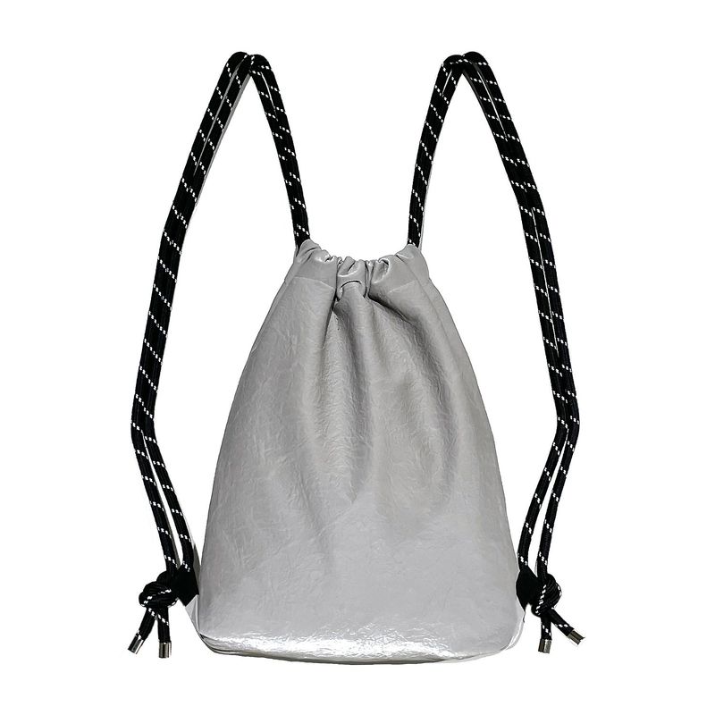 Silver Rose Gym Sack [Gray]