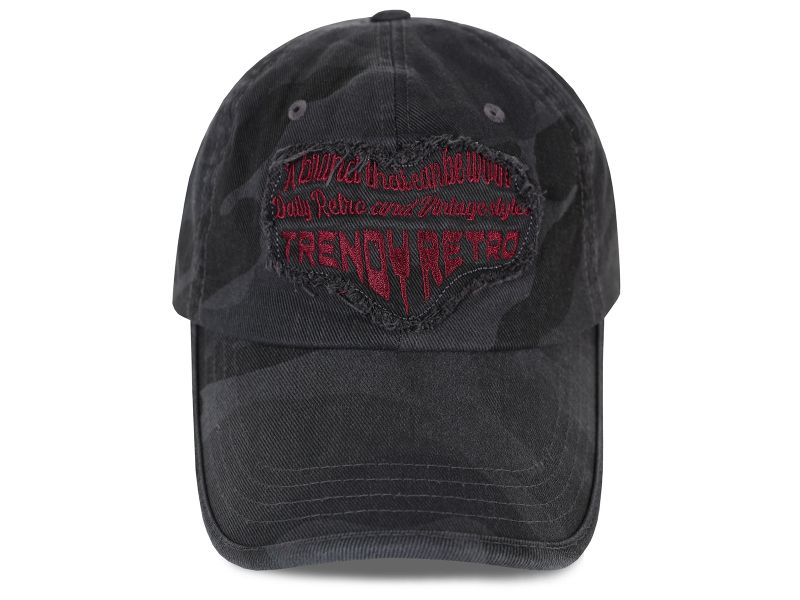 GUBIN（グビン）の「CAMO DAMAGE EMBROIDERY BALL CAP（Hats）」