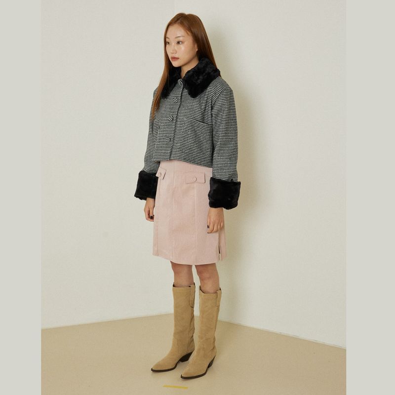 Posh short coat (black)