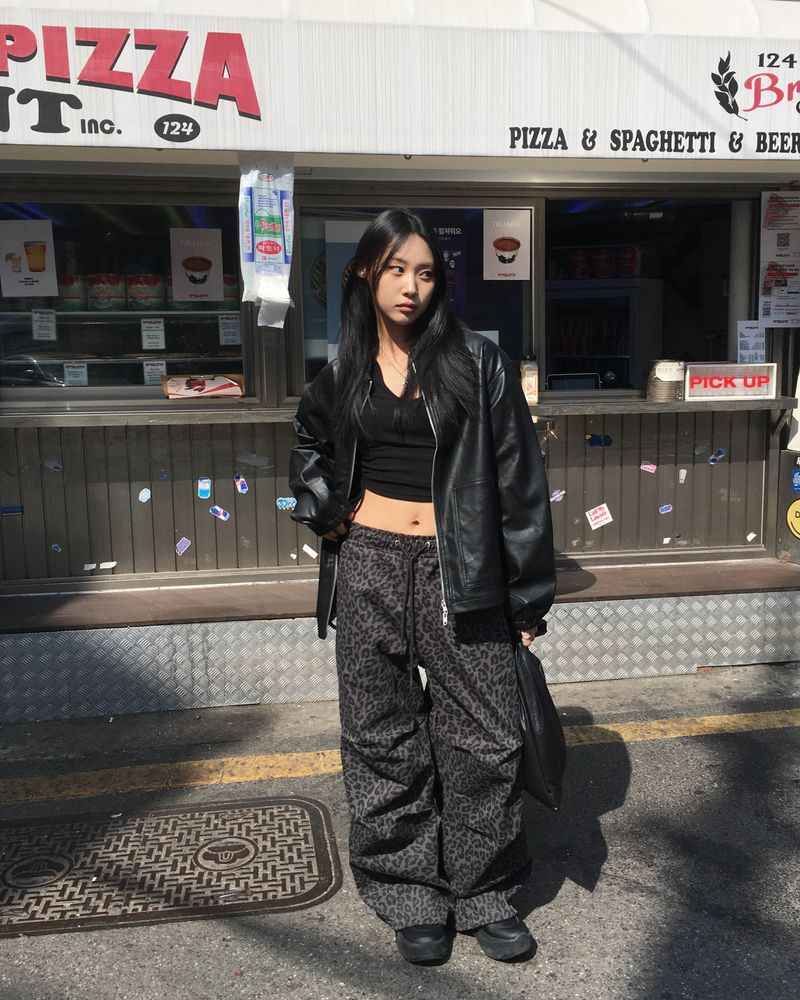 Classic leather jacket