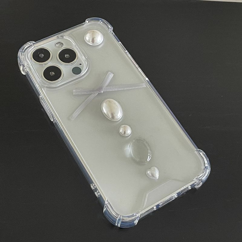 [made]antique ribbon resin phonecase