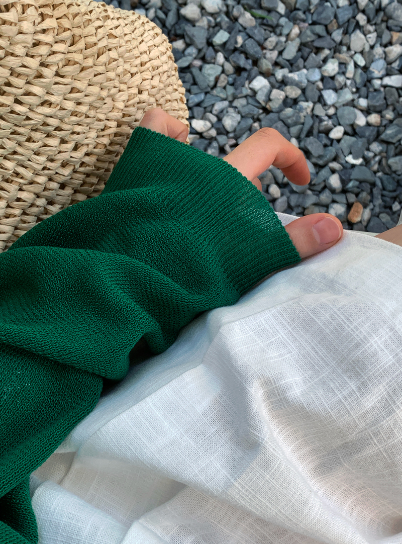 Devon Summer Knit Cardigan / 5 colors