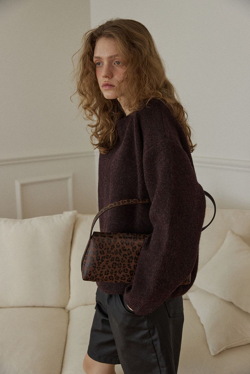 MADE_Linea Baguette Bag/ LEOPARD