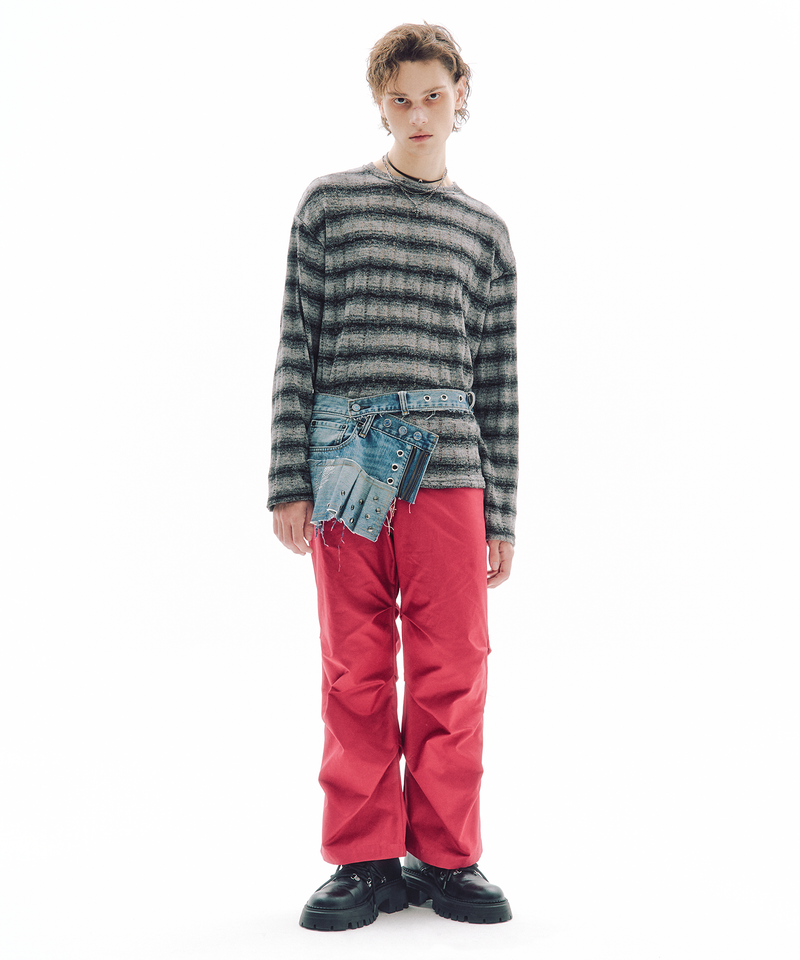 TRACK BOOTCUT PANTS