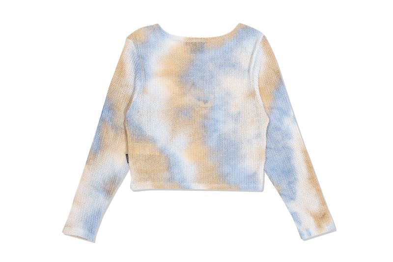 TIE DYE CROP KNIT