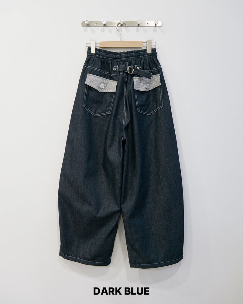 Checker Nonfade Denim Pants