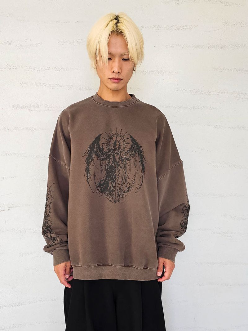 VENTIQUE Pigment Gabriel Sweatshirt 3colors