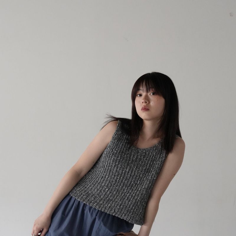 knit tank top