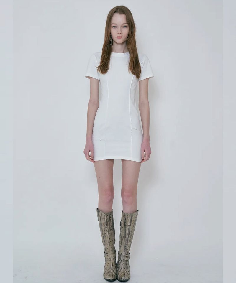 DROOP LINE TEE DRESS