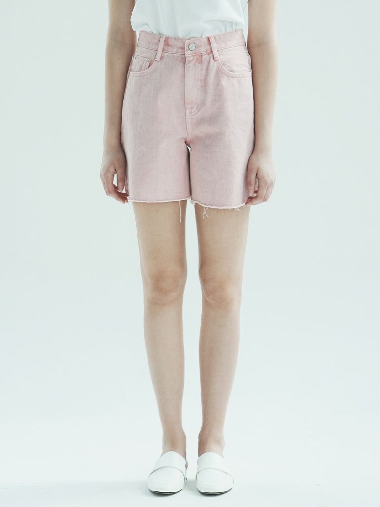 WAAR（ワル）の「W1009 DYEING WIDE SHORT（Pants）」
