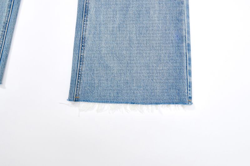 2ND REORDER EMBROIDERED FLARE JEANS code 25101