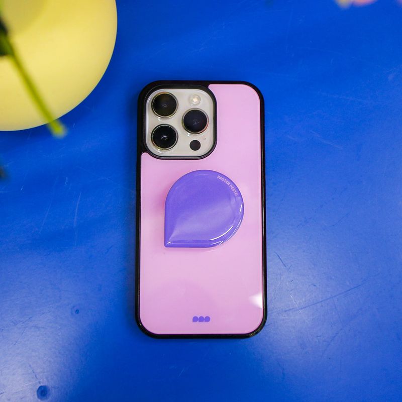 【MADE】 Simple glass bumper case (2 colors)