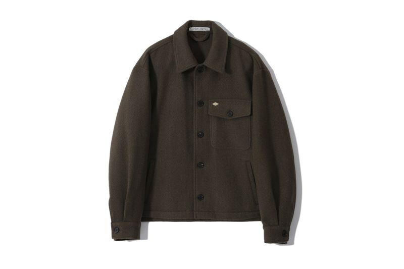 CLASSIC CROPPED SHIRT JACKET (khaki brown)