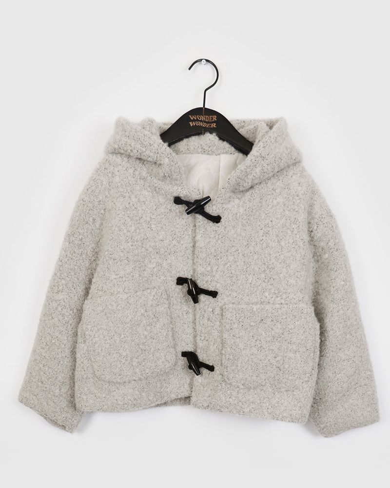 Mev Bokashi Duffle Hood Short Coat