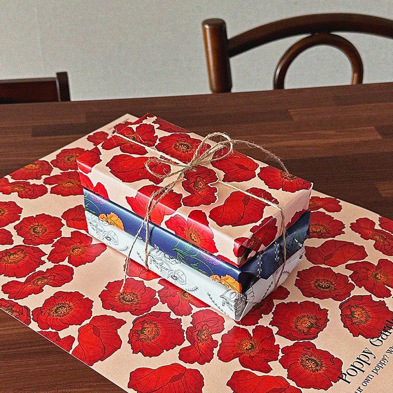 Red Poppy (Deco Paper) A3 POSTER