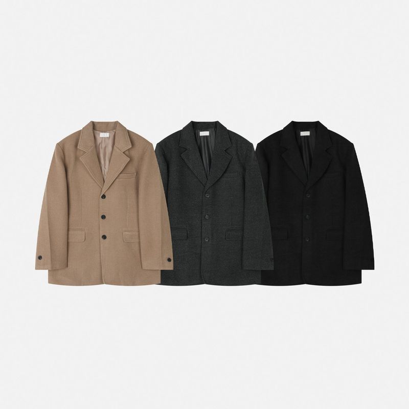 Blanc Winter Overfit Blazer (3c)