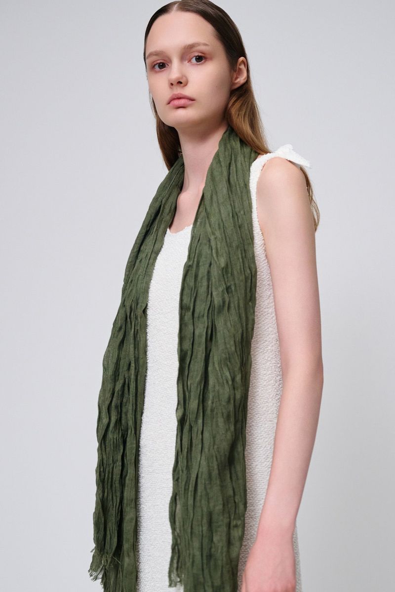 LIAN scarf_khaki