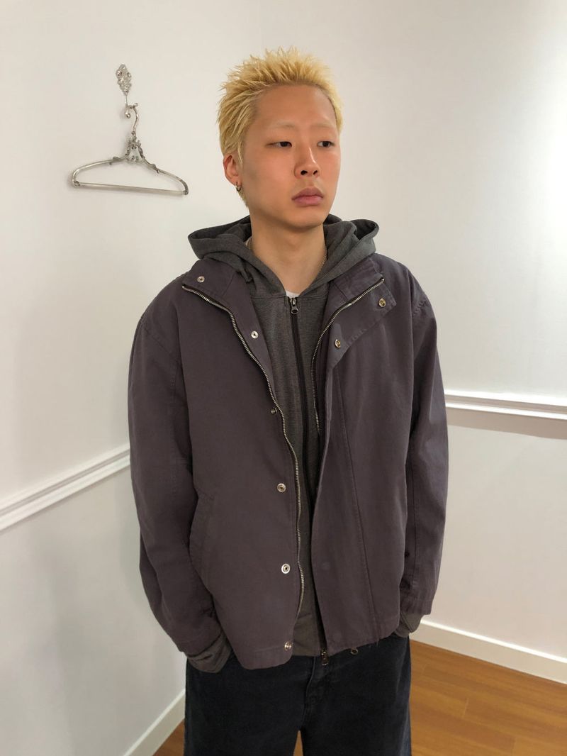 WASHED SHORT FIELD JACKET