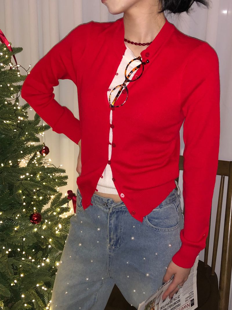 Sweater T & Cardigan Set