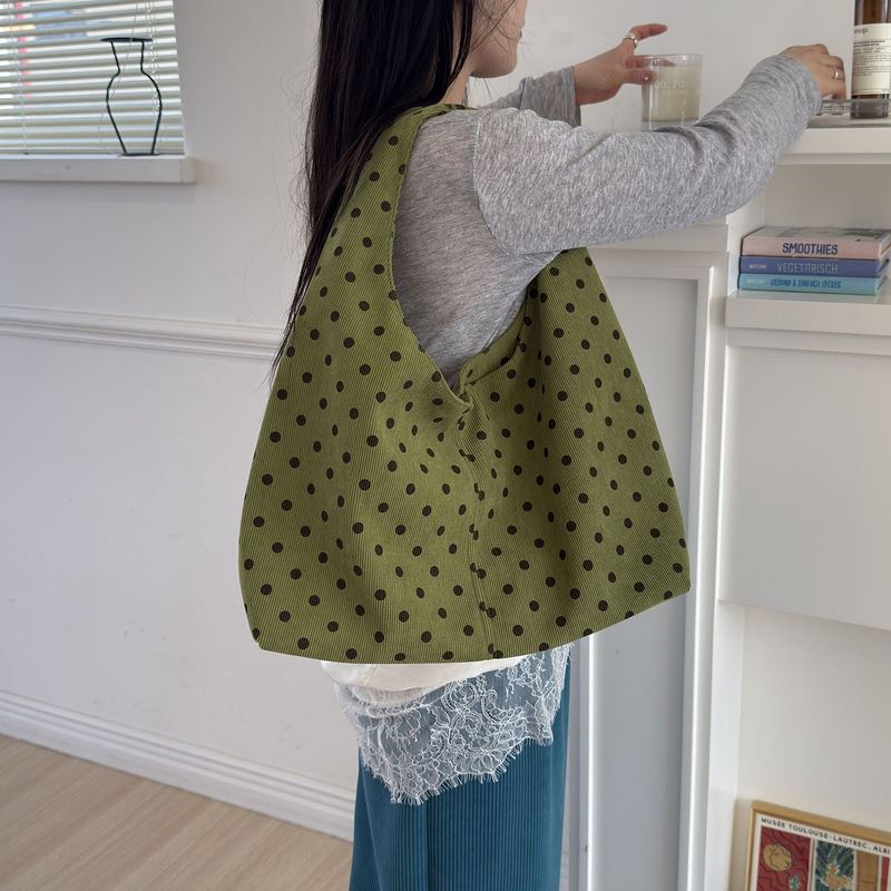 Cordu dot bag (olive green)