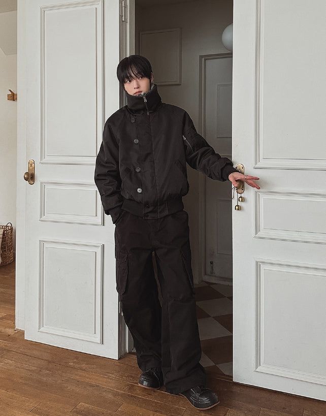 Rico High Neck Fur Jumper