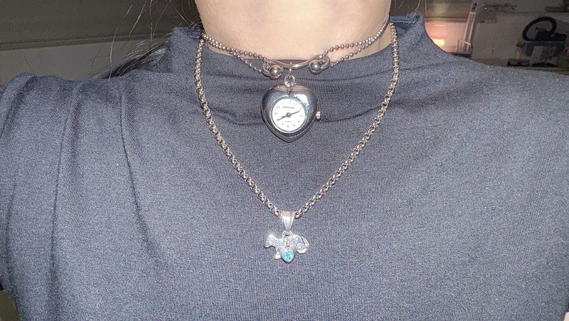 Heart Dial necklace