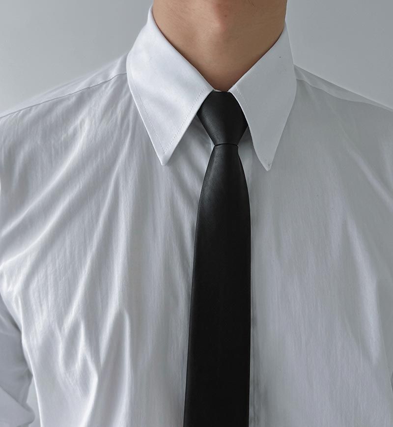 ASCLO Leather One Touch Tie (2color)