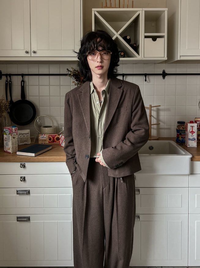 Lowell Dust Blazer Crop ver.