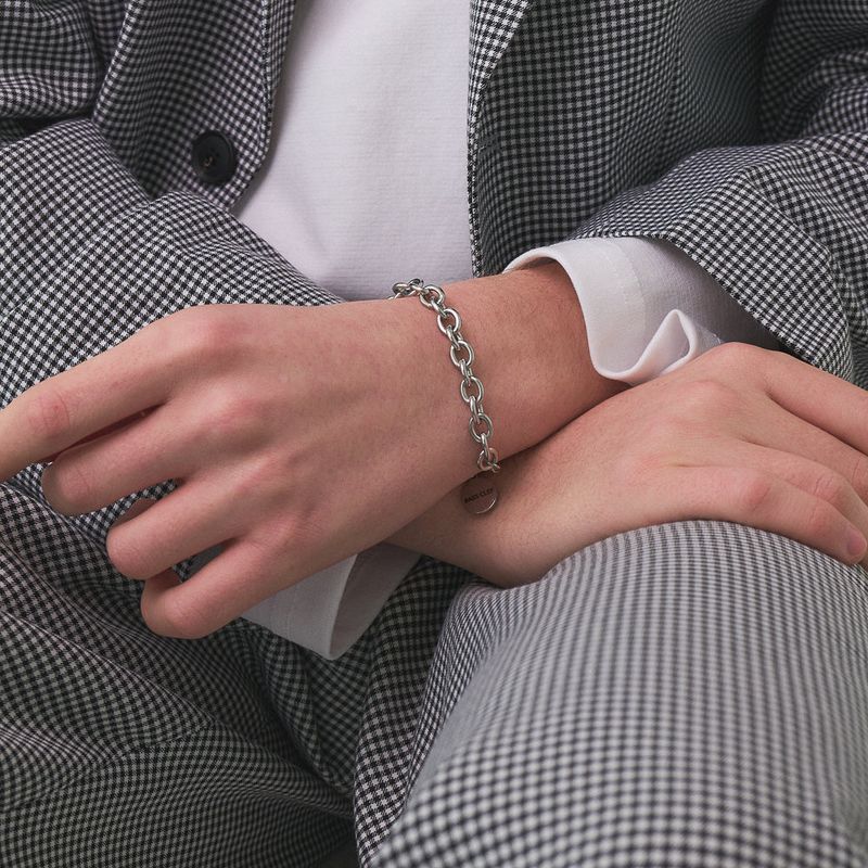 unisex bracelet chain stainless steel_CLEF LOOP CHAIN BRC
