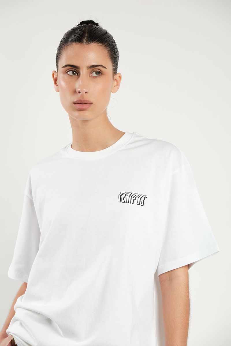 CLOUD GRAPHIC T-SHIRT [WHITE]
