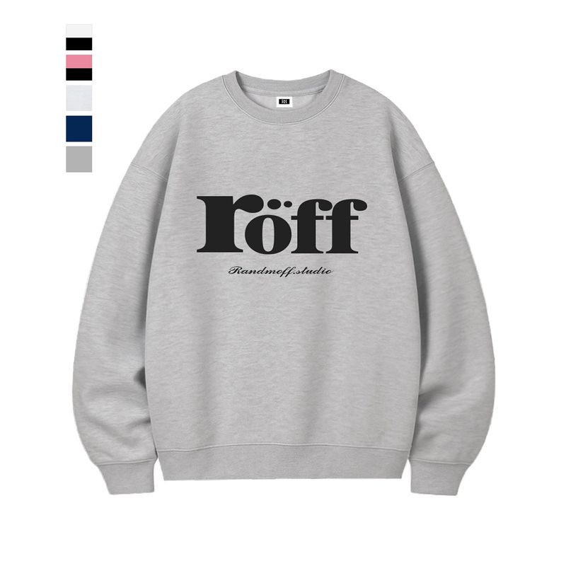 RANDOMOFF（ランダムオフ）の「RÖFF TYPE PLAY BASIC OVER FIT SWEATSHIRT (5color)（Tops）」
