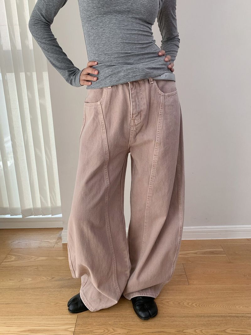 ID Cotton Wide Pants