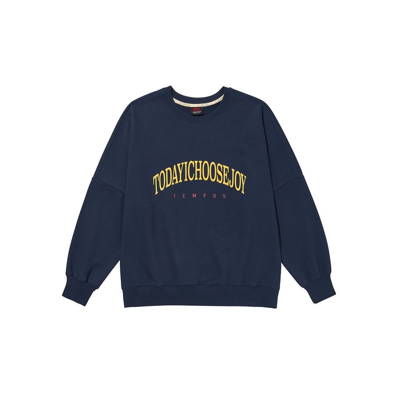 TEMPUSSTUDIO（テンプススタジオ）の「JOY TODAY SWEATSHIRTS [NAVY]（Tops）」