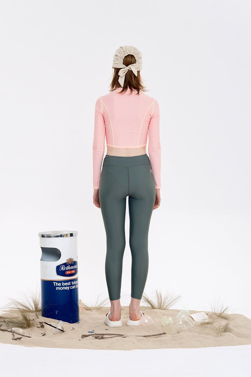 BIG CHERRY CROP RASHGUARD [PINK]
