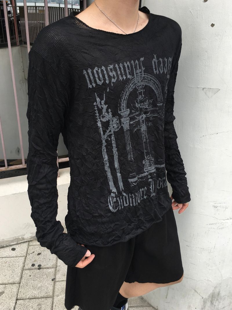 Death Harlem Ruched Long Sleeve 4C