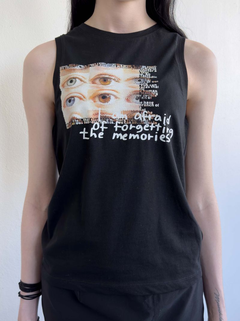 Minority Report Sleeveless Tee BLACK