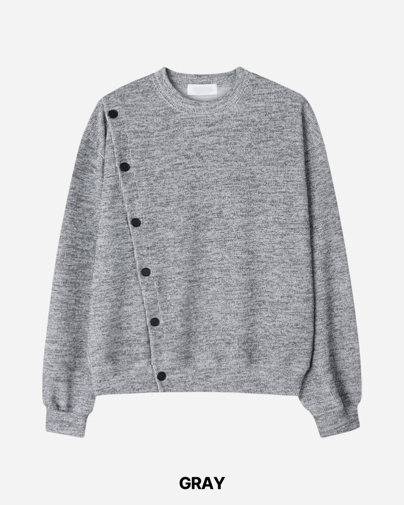Obi Button Crop Knit