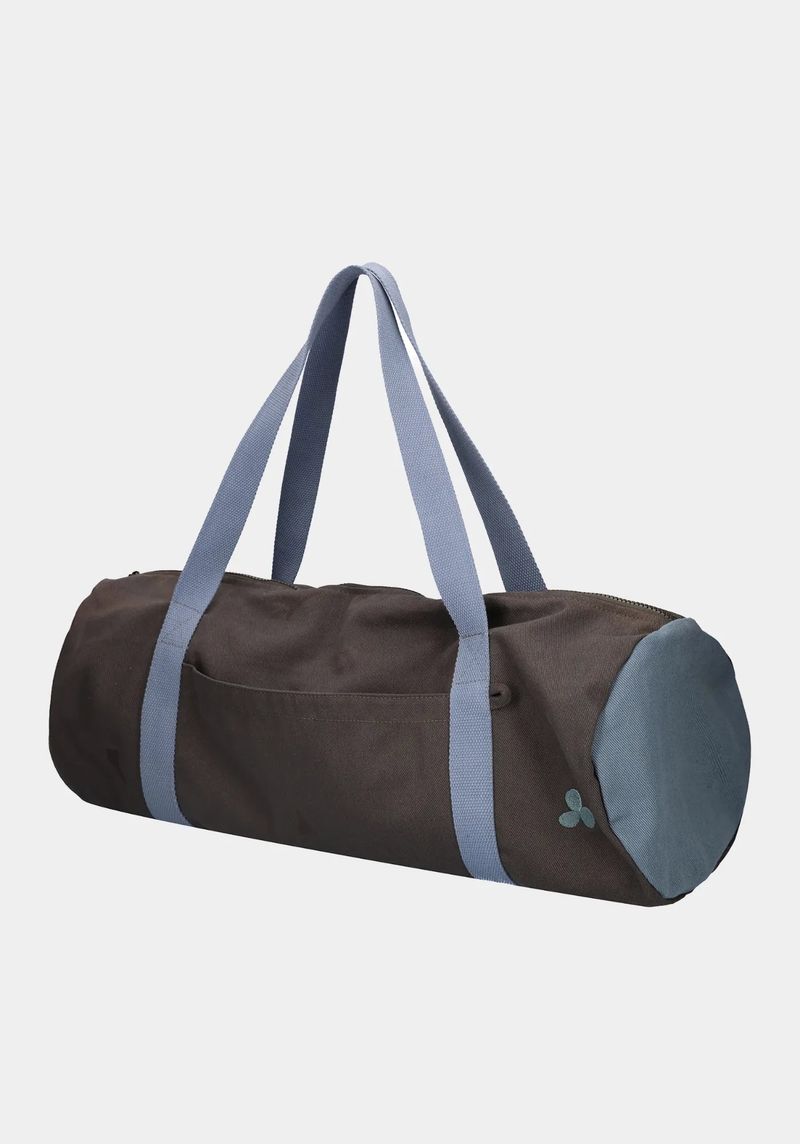 Cotton Duffel Bag L Charcoal