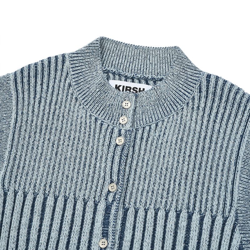 CHERRY CAP SLEEVE KNIT VEST [SKY]