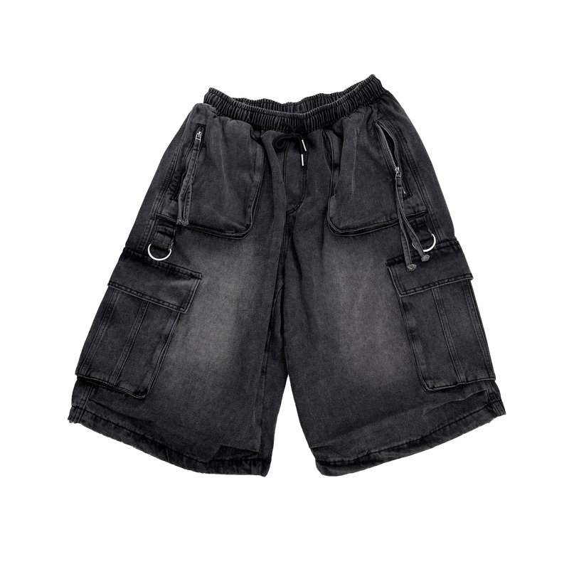 d-ring cargo shorts