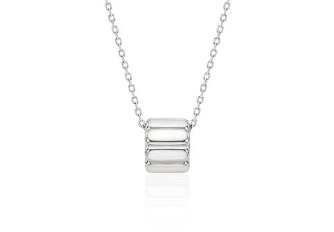 26SS★ Iceblock Silver Necklace