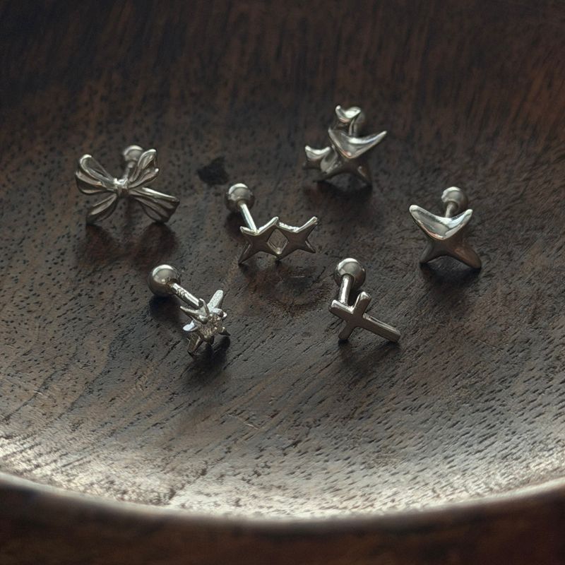 MOSXE（モスクス）の「[925silver] 925silver ピアスシリーズ (6タイプ)（アクセサリー）」
