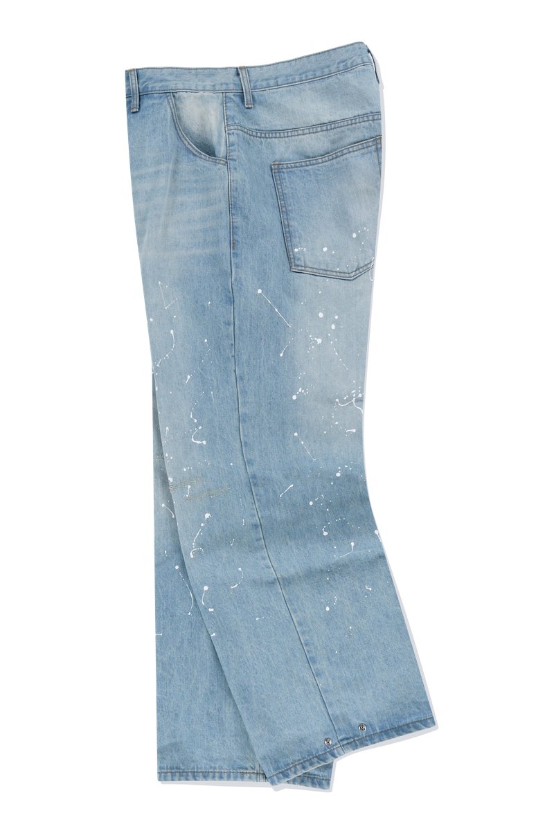 SPLASH PAINTING DENIM PANTS