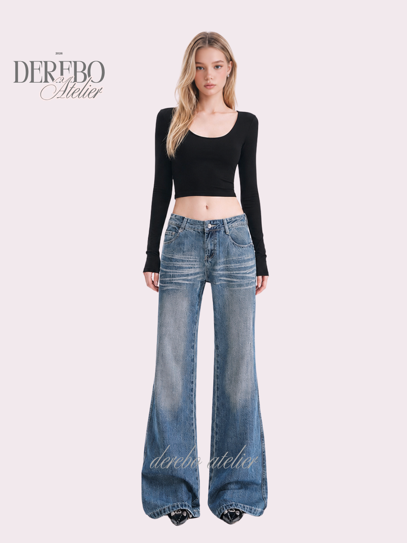 dereborujo（ドレボルゾー）の「Days Light blue long fit denim pants （Pants）」