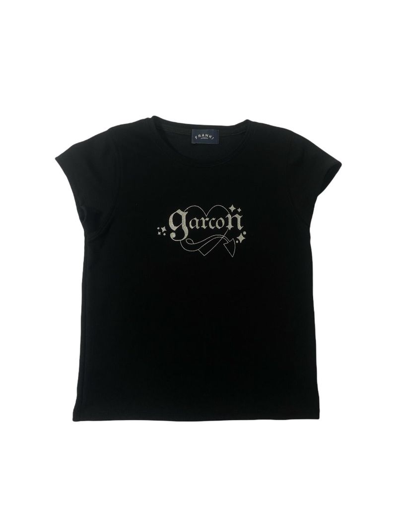 Garcon Baby tee (Black)
