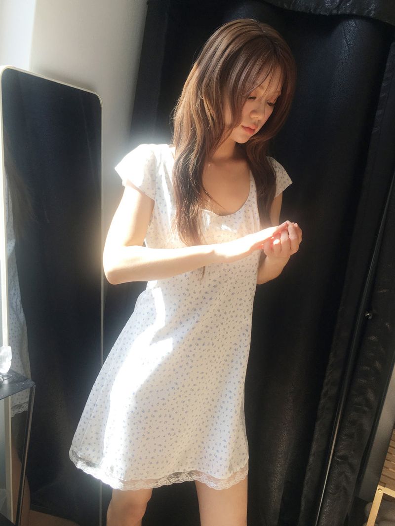 Flower garden dress