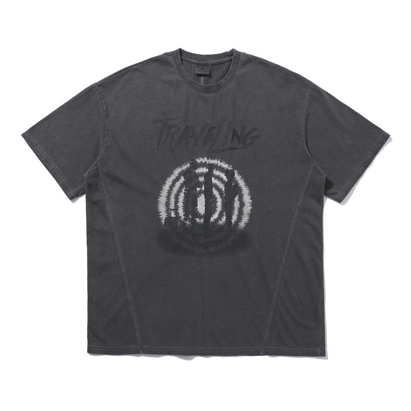 SEARCH410(サーチ410)の「TRAVELING PIGMENT T-SHIRT CHARCOAL(Tops)」