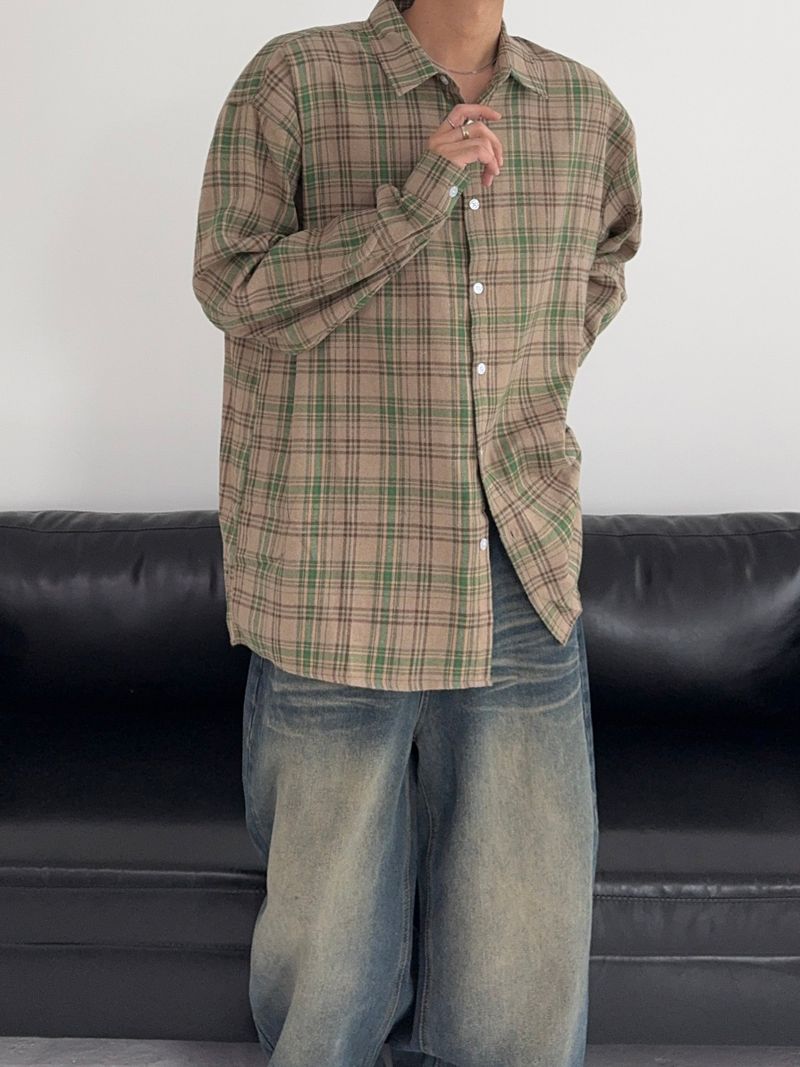 [MADE] Urban Mood Wool Over Check Shirt (6C)