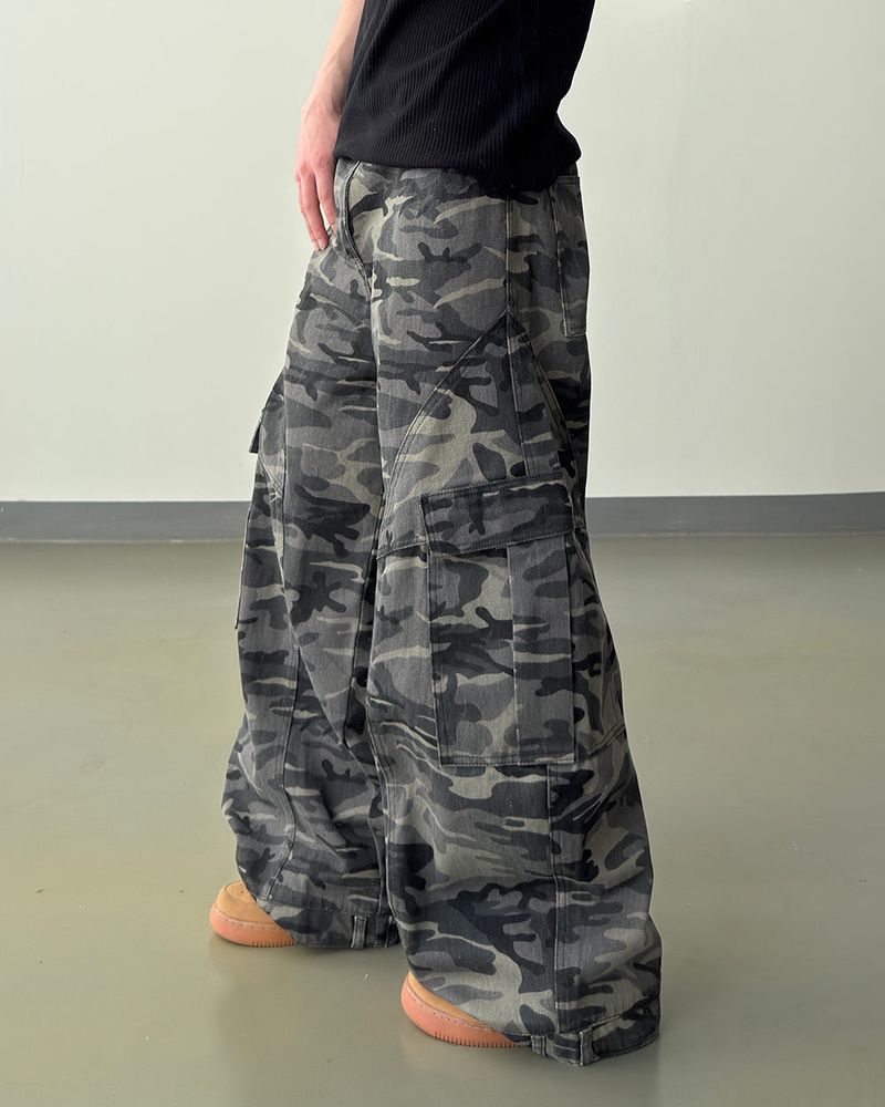 Camboro curved camo pants
